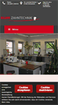 Mobile Screenshot of elwi-zahntechnik.de